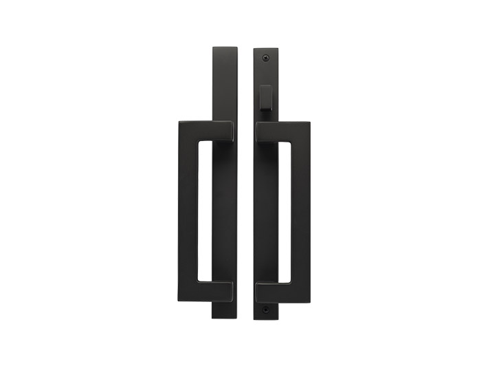 Sliding Door Handle – No key — Faux Bronze