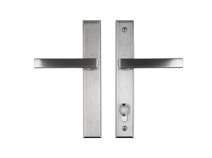 Lock Box Handle – No Key — Satin Nickel