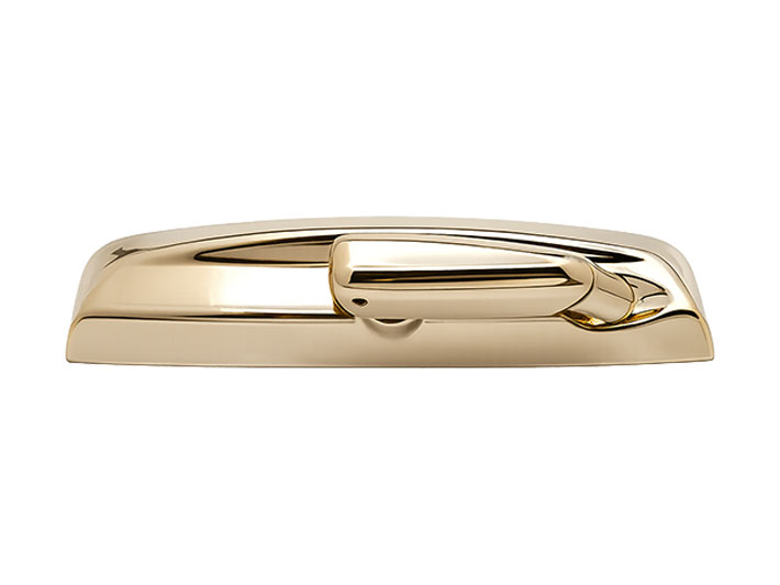Awning Handle — Polished Brass